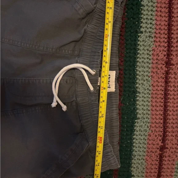 Pact Charcoal Gray Drawstring Pants - Picture 5 of 7